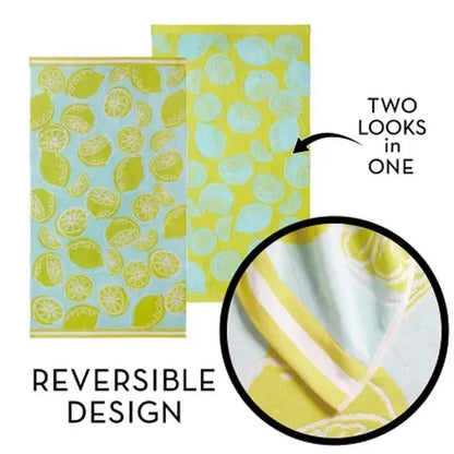 Member's Mark Set of 2 Oversized Beach Towels, 40" X 72", Assorted Designs
