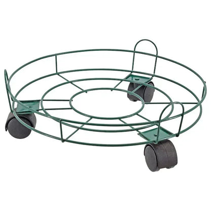 Arcadia Garden Products 13-in L x 1.5-in D x 4.8-in H Green Plant Caddy