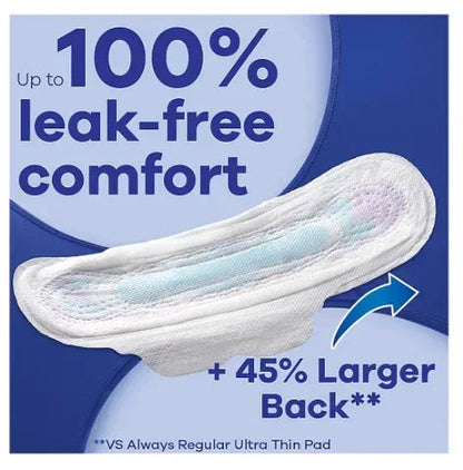 Always Ultra Thin Size 4 Overnight Pads with Flexi-Wings, 80 ct. - Unscented
