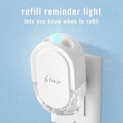 Febreze Plug In Air Freshener, Odor-Fighting Oil Refill, Summer Golden Hour, 2 Refills