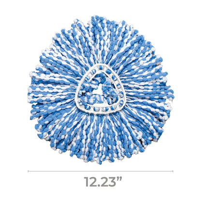 O-Cedar RinseClean Microfiber Spin Mop Head Replacement - Washable and Reusable