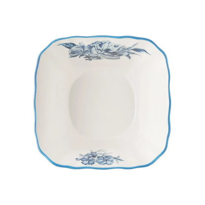 The Pioneer Woman Delilah 12-Piece Stoneware Dinnerware Set, Blue