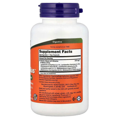NOW Foods, Gr8-Dophilus™, Veg Capsules