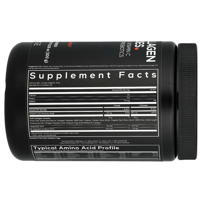 Codeage, Multi Collagen Peptides Powder