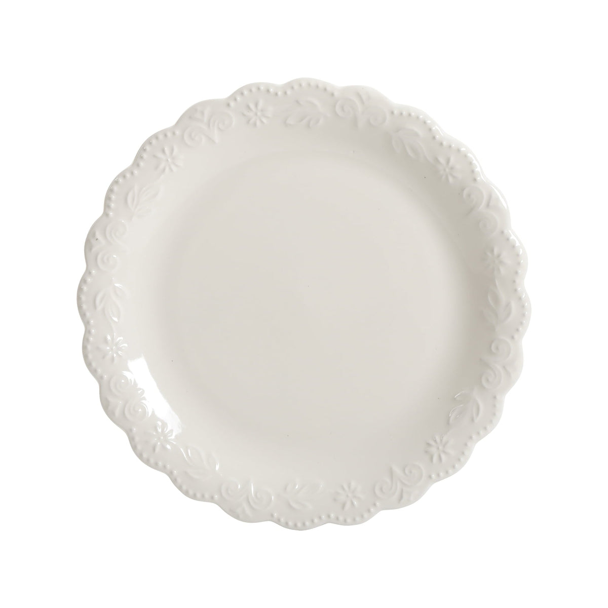 The Pioneer Woman Toni 12-Piece Plates & Bowls Dinnerware Set, Linen
