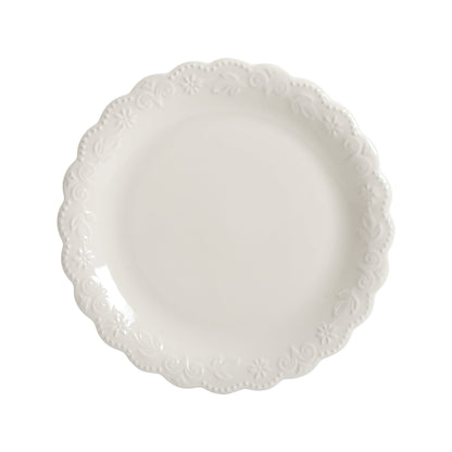 The Pioneer Woman Toni 12-Piece Plates & Bowls Dinnerware Set, Linen