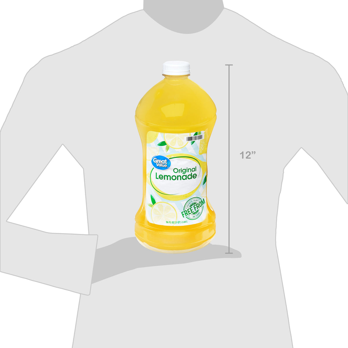 Great Value Original Lemonade, 96 fl oz