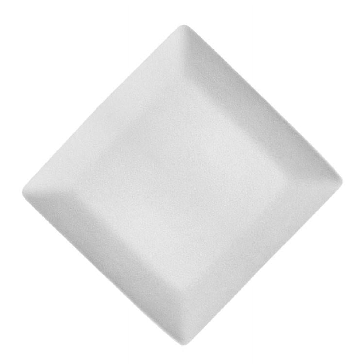 (2 pack) Better Homes & Gardens Anderson Cream Square-Shaped Dinner plate