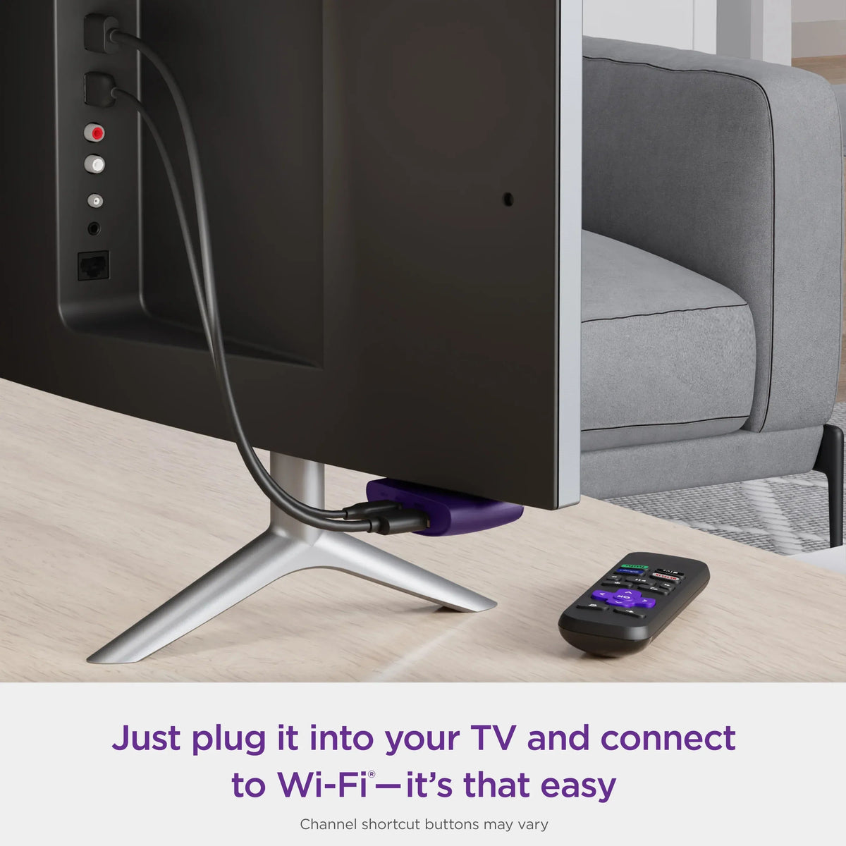 Roku LE HD Streaming Media Player with High Speed HDMI Â® Cable and Simple Remote