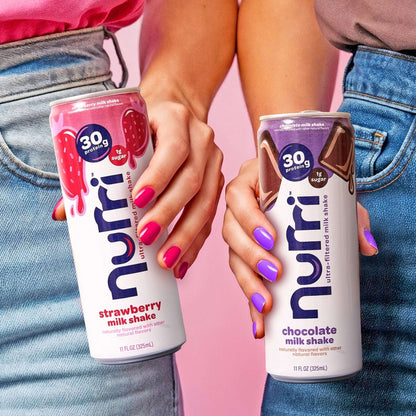 Nurri Ultra-Filtered Milkshake, 30g of Protein, Strawberry, 11 fl oz Can