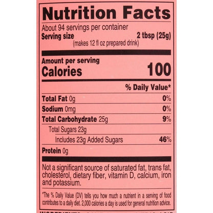4C Peach Iced Tea Mix, 82.6 oz.