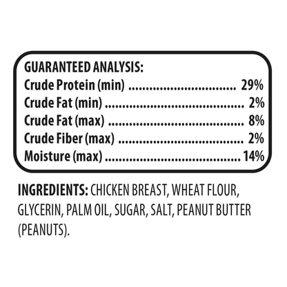 Golden Rewards Peanut Butter Flavor Biscuit Wrapped with Chicken Dry Training Treats for All Dogs