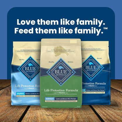 Blue Buffalo Life Protection Formula Adult Dry Dog Food, Lamb & Brown Rice