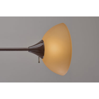 Mainstays 72" Black Combo Floor Lamp with Modern Reading Lamp