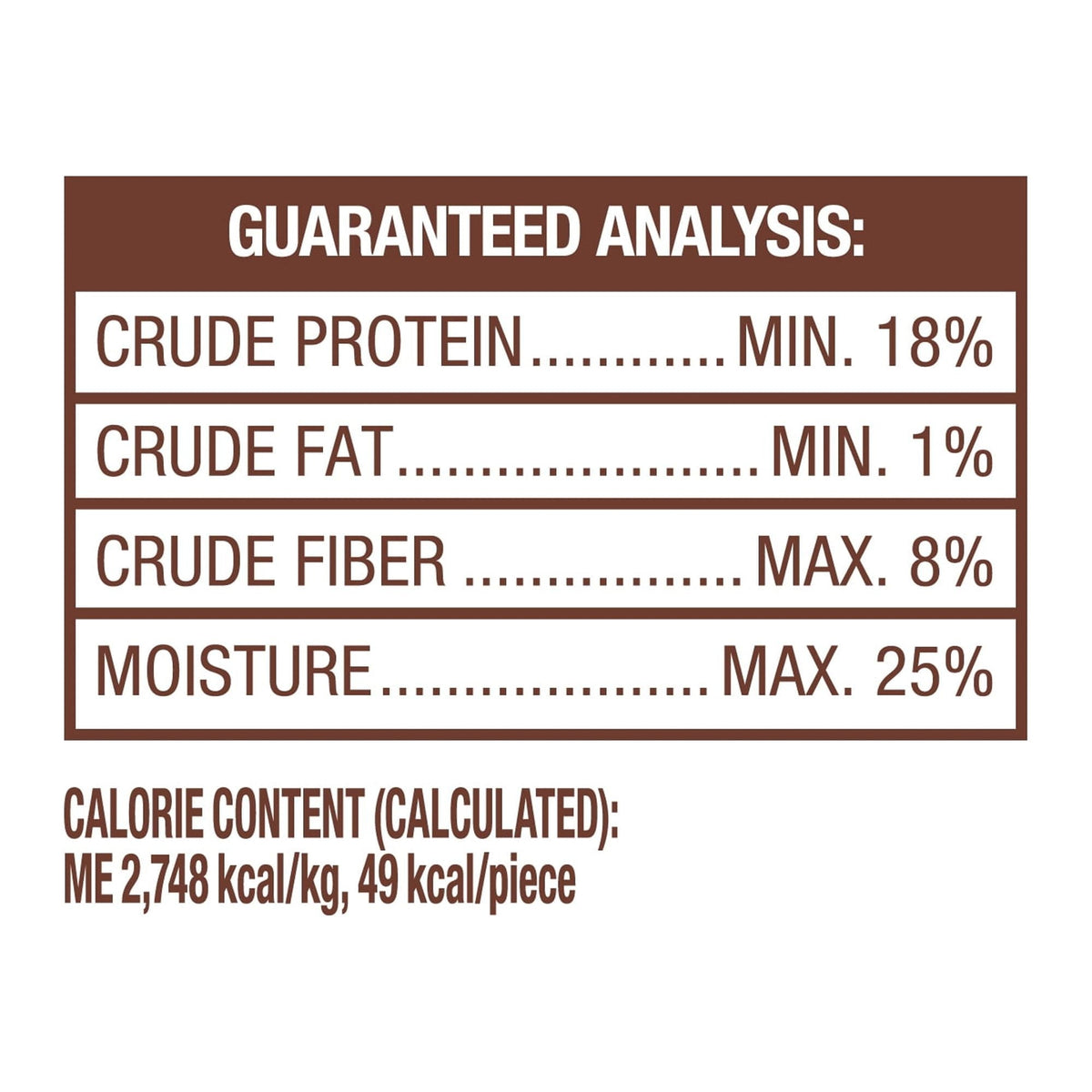 Ol' Roy 1 Count Chicken Stick, 0.63oz, Dry Training Treats for Any Size Dogs.