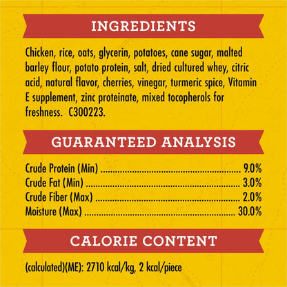 Zuke’s Mini Naturals Dog Training Treat Bites, Soft, Chewy, And Natural Bag Of Treats For Dogs, Chicken Recipe