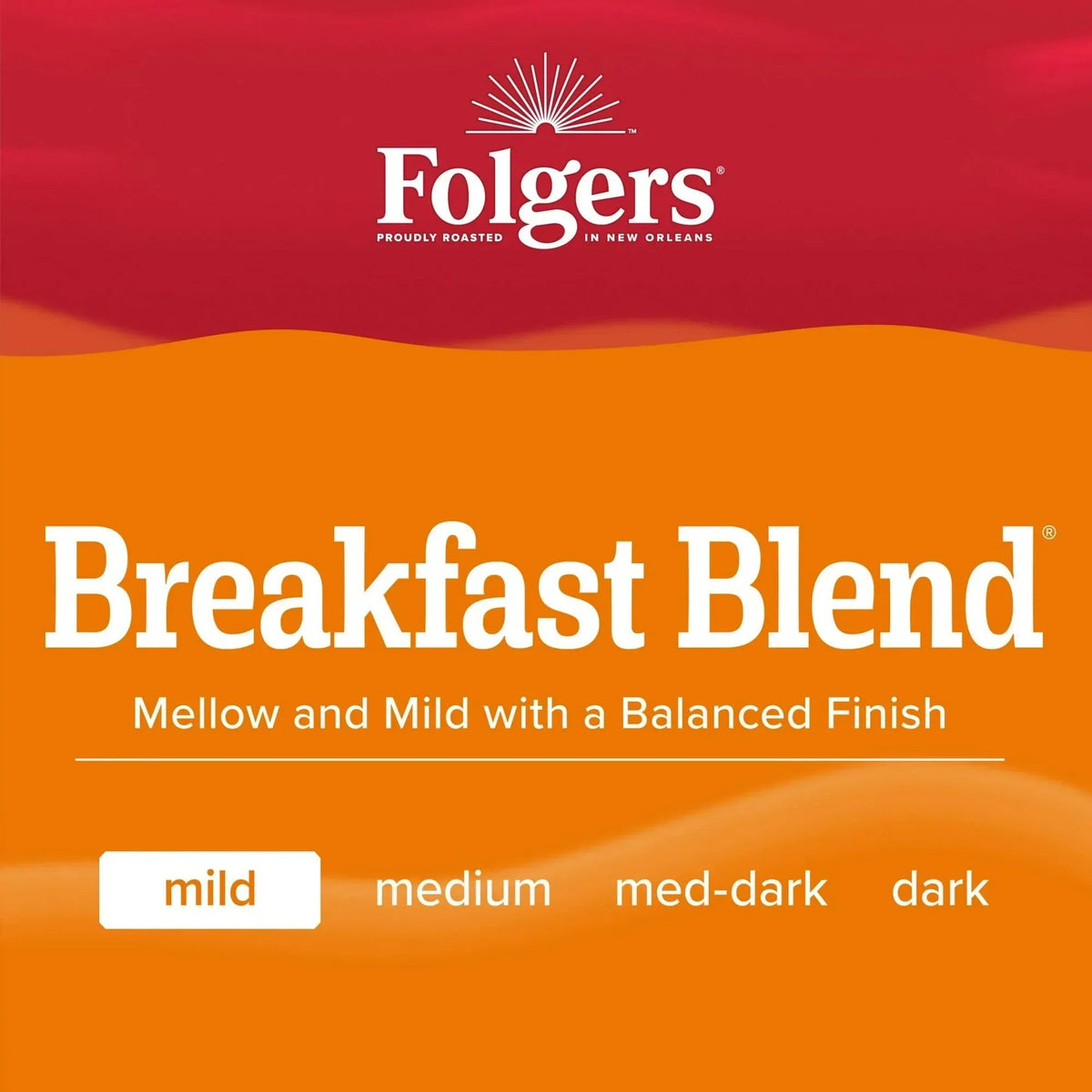 Folgers Colombian Ground Coffee, Medium Roast, 22.6 oz Canister