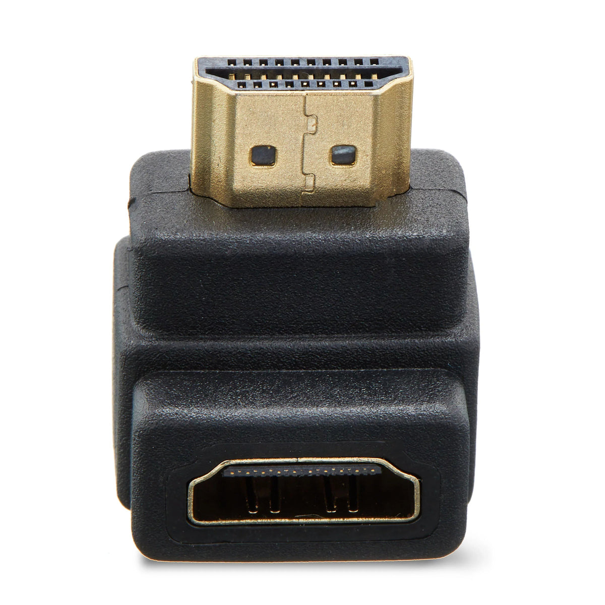 onn HDMI 90-Degree Adapter, Black