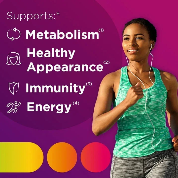 Centrum Women Multivitamin With Vitamins A, B, C, D3 & E With Iron, 100 Count