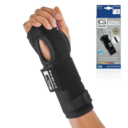 Neo G Easy-Fit Wrist Brace Adjustable Support for Carpal Tunnel & Tendonitis FSA/HSA Eligible