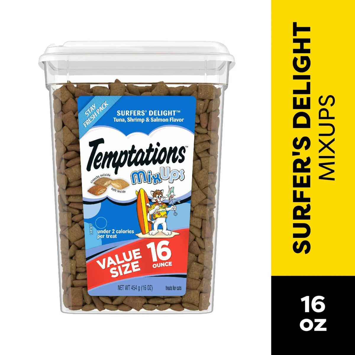 Temptations Mixups Surfer'S Delight Flavor Crunchy And Soft Cat Treats