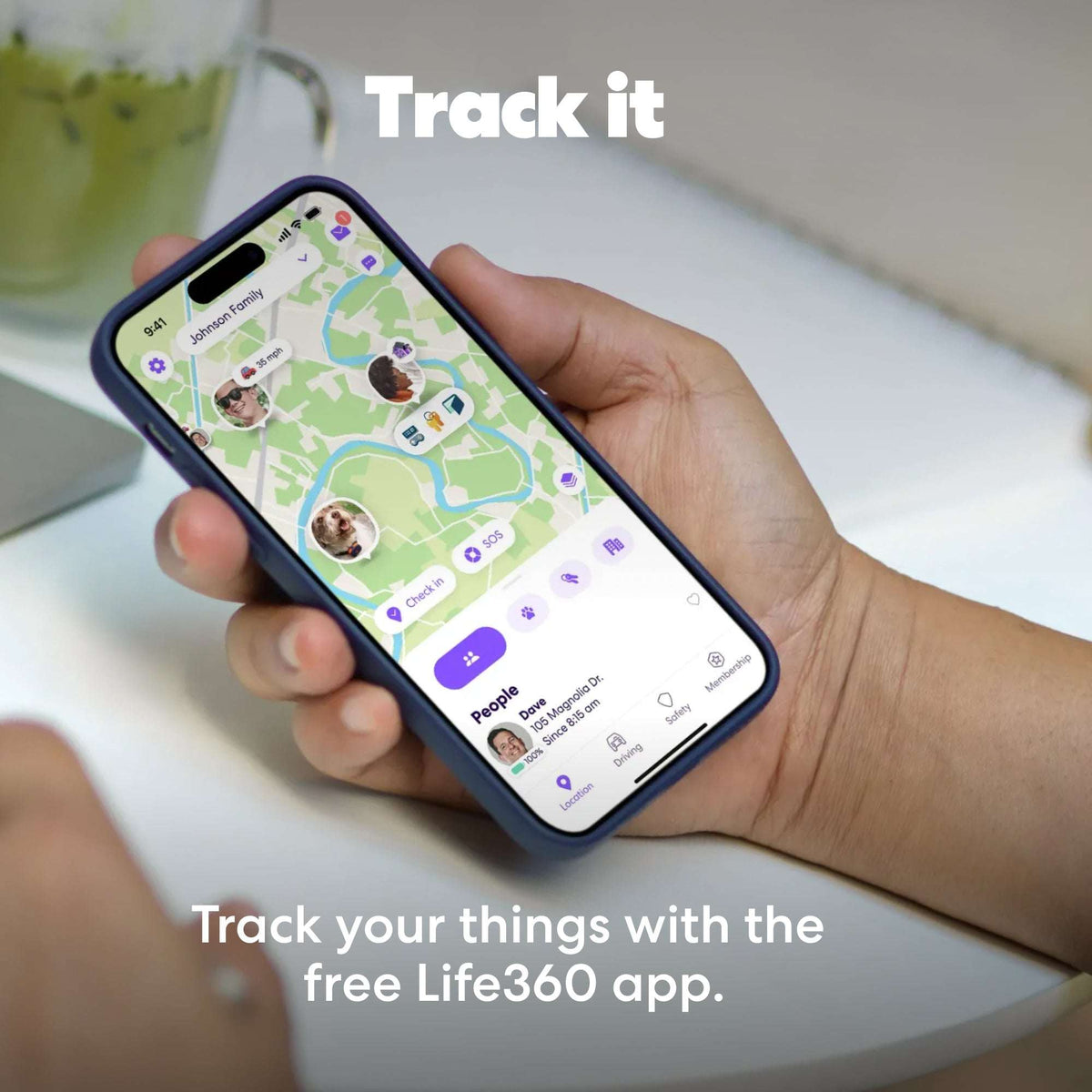 Life360 Tile Mate Essentials 4-Pack Bluetooth Trackers for Keys, Wallets & Phones (2 Mate, 1 Slim, 1 Sticker) – iOS & Android