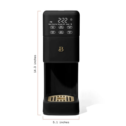 Beautiful Perfect Grind™ Programmable Single Serve Coffee Maker, White Icing by Drew Barrymore