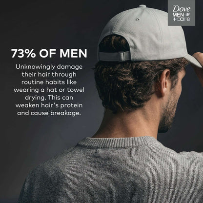 (4 pack) Dove Men+Care 2-in-1 Shampoo + Conditioner to Moisturize Hair & Scalp, Dandruff Defense with Pyrithione Zinc, 18 fl oz 1 count