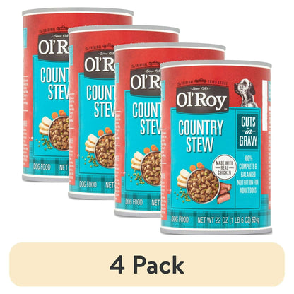 Ol' Roy Country Stew Cuts in Gravy Wet Dog Food, 22 oz