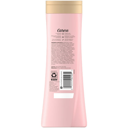 Caress Body Wash for Women, Daily Silk White Peach & Orange Blossom for All Skin 20 fl oz