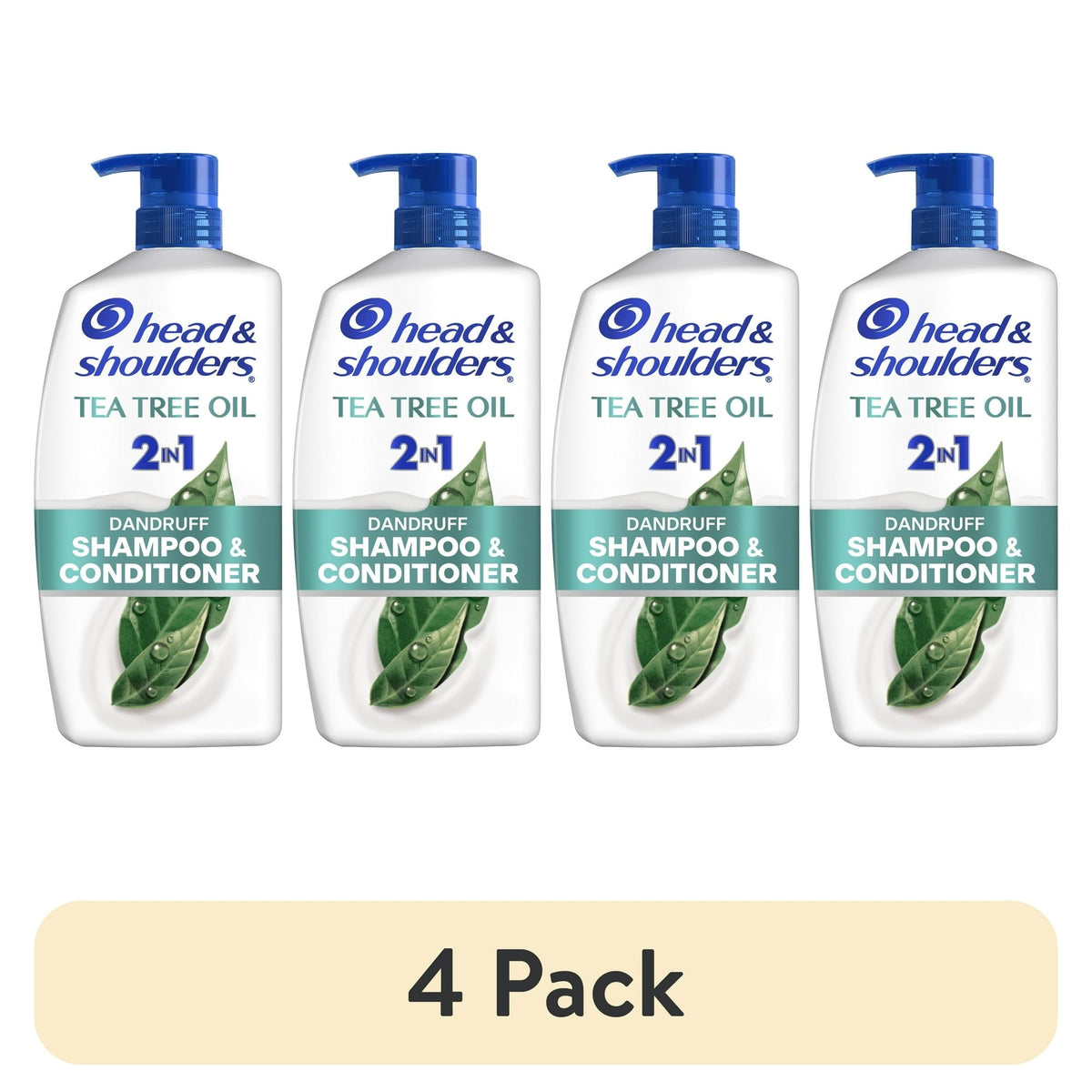 Head and Shoulders 2 in 1 Dandruff Shampoo and Conditioner, Tea Tree Oil, 28.2 fl oz