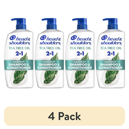 Head and Shoulders 2 in 1 Dandruff Shampoo and Conditioner, Tea Tree Oil, 28.2 fl oz
