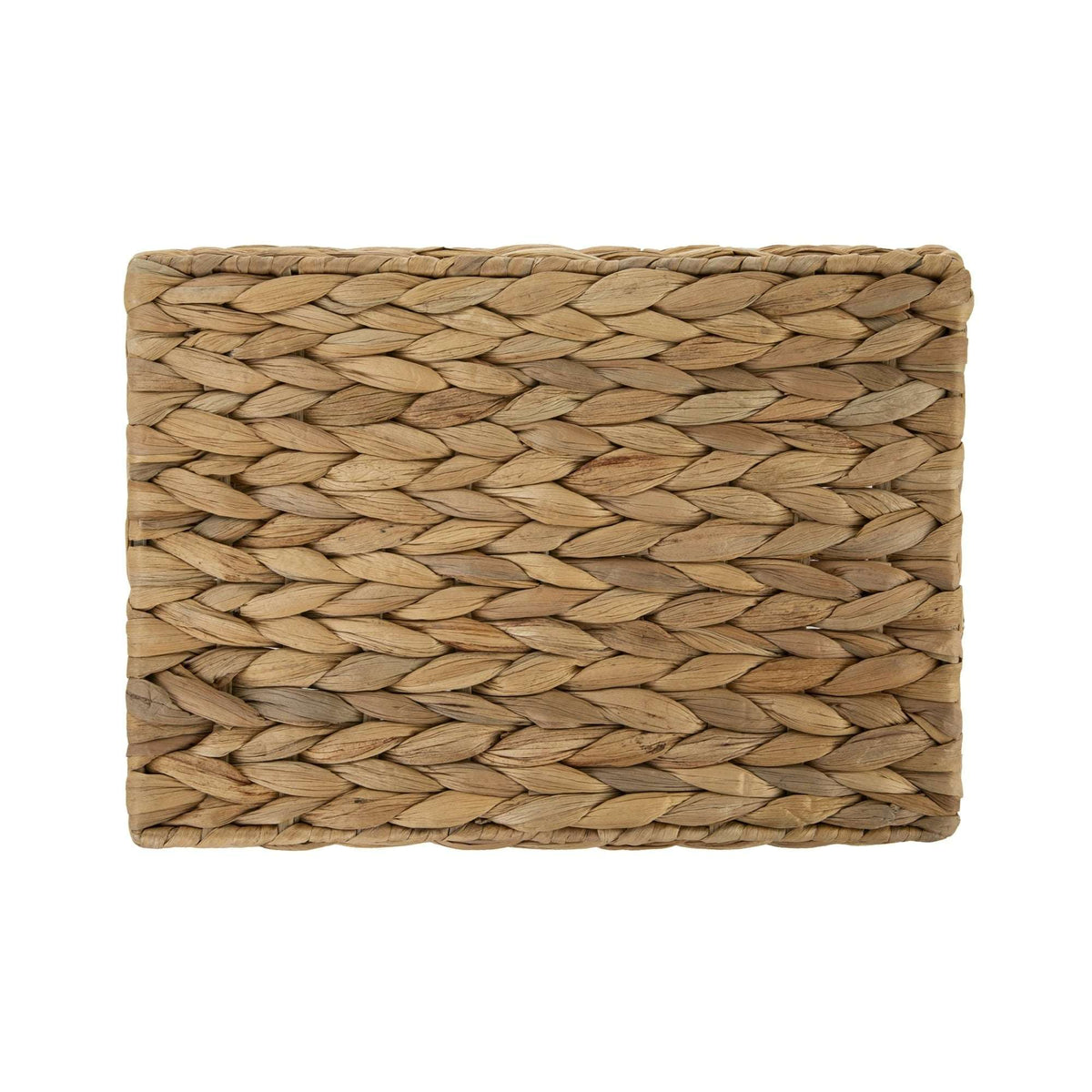 Better Homes & Gardens Extra Large Natural Woven Water Hyacinth Boat Decorative Storage Basket, (extra large 19 in x 17 in x 14 in) & (large 14 in x 11 in x 8.5 in)