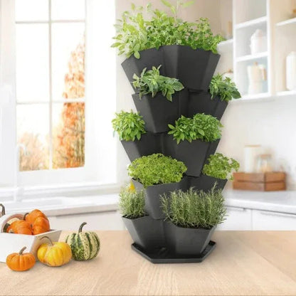 5-Tier Stackable Planter by Multy