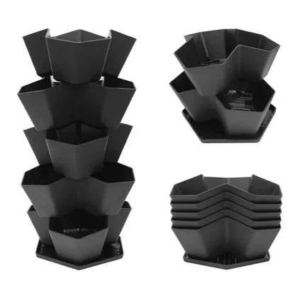 5-Tier Stackable Planter by Multy