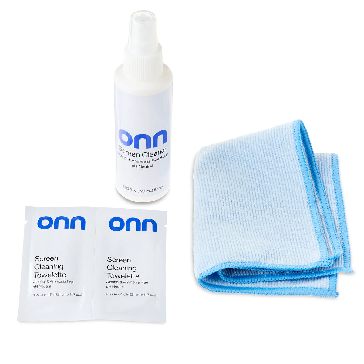onn Screen Cleaning Kit, 18 Pieces