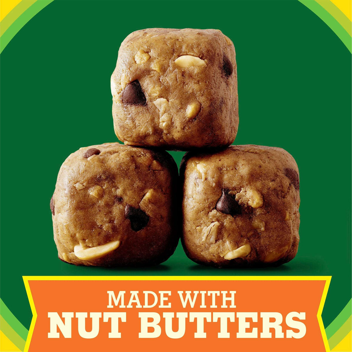 Nature Valley Oat and Nut Protein Granola Balls, Peanut Butter and Chocolate Chip, 7.94 oz