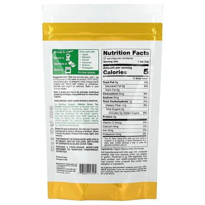California Gold Nutrition, Superfoods, Organic Powder, 4 oz (114 g)