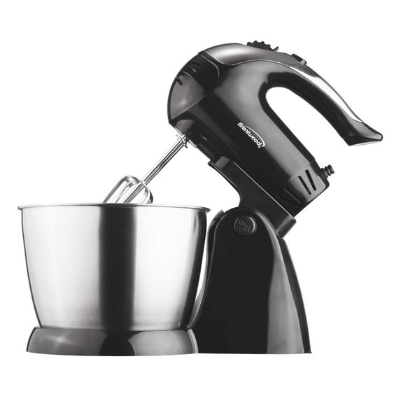 Brentwood New SM-1153 5-Speed + Turbo Stand Mixer, Black