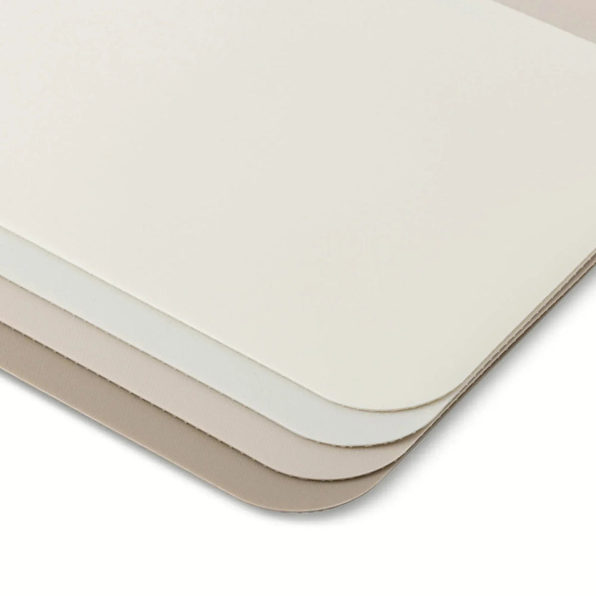 Thyme & Table 4-Piece Poly Cutting Mats SM 7.5"x11.4", MD 9.8"x13.4" - Cream