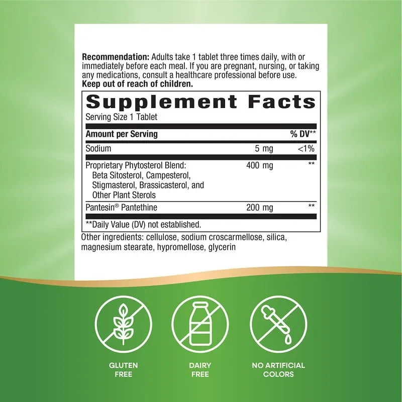 Nature's Way, Cholesterol Shield™, Phytosterol Blend , 90 Tablets