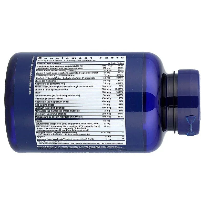 Life Extension, Two-Per-Day Multivitamin, Tablets