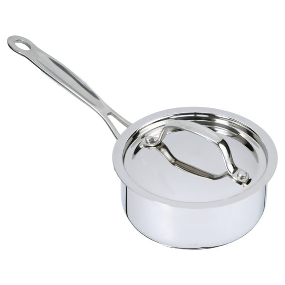 Cuisinart Chef's Classic Stainless Cookware 1 Quart Saucepan with Cover