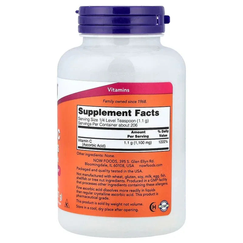 NOW Foods, Vitamin C Crystals