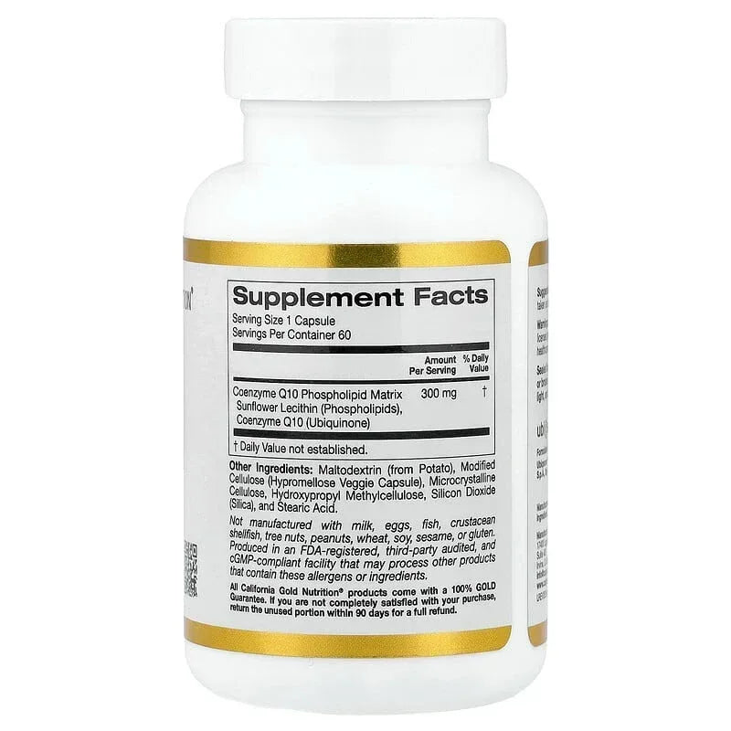 California Gold Nutrition, Phytosome, 300 mg, 60 Veggie Capsules