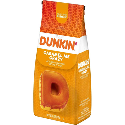 Dunkin’ Caramel Me Crazy Ground Coffee, 11 oz