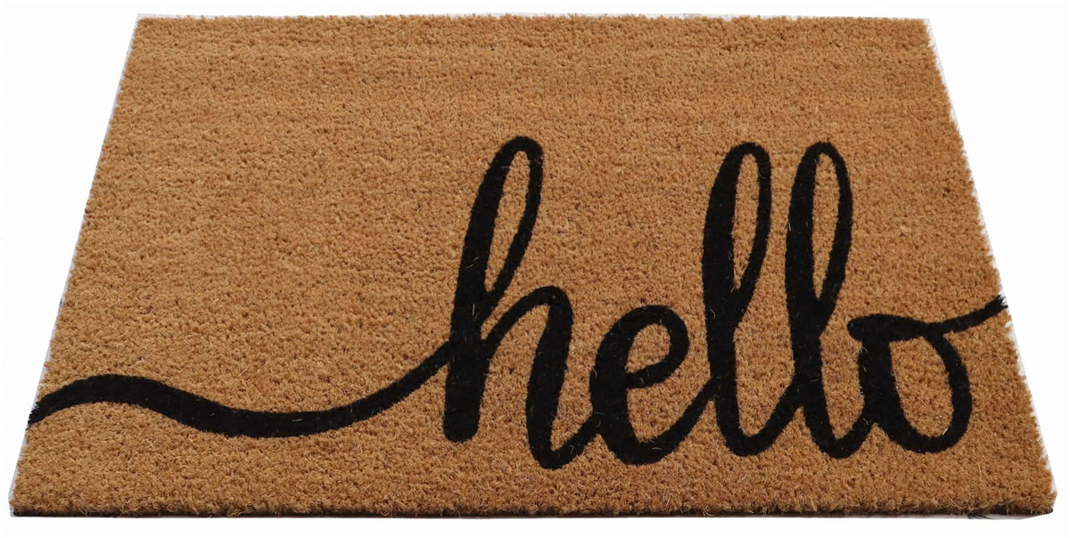 Mainstays Coir Hello Doormat 18"x30"
