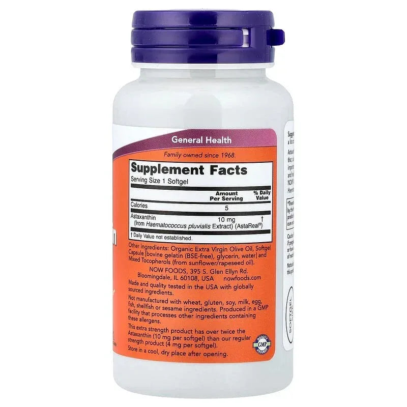 NOW Foods, Astaxanthin
