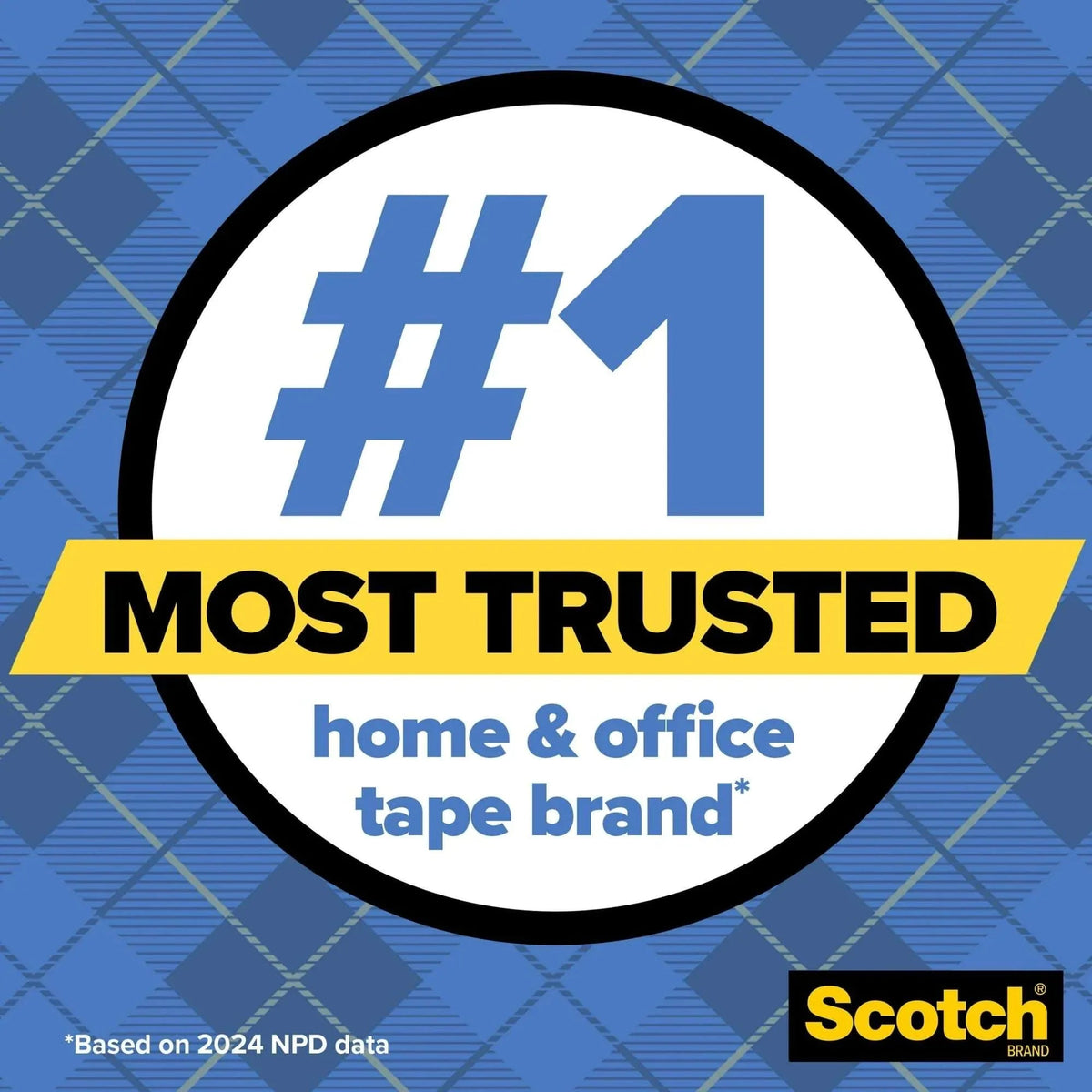 Scotch Wall-Safe Removable Tape, Clear with Matte Finish, 3/4 in x 500 in, 1 Dispenser