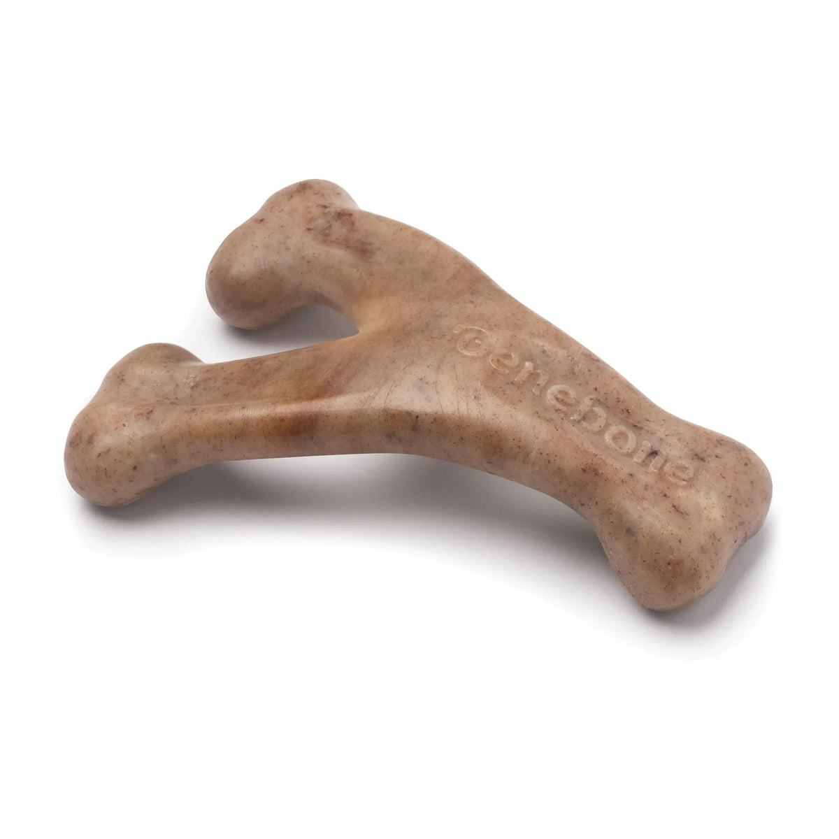 Benebone Essentials Puppy 2-pack Rubber Bone/Wishbone Bacon Tiny
